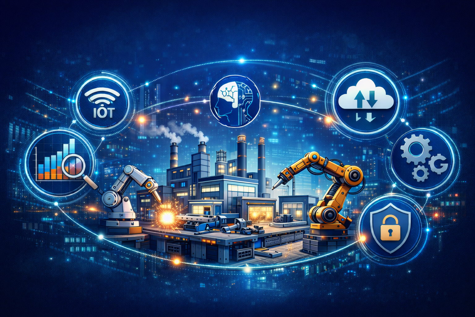 Endüstri 4.0 ve Akıllı Fabrikalar: Geleceğin Üretimi